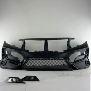 Front bumper w/lip honda civic 2016-2021 for sedan/coupe/hatchback with front side lamp
