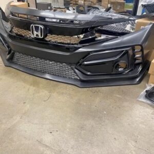 2016-2021 Honda Civic Type R Bumper grilles brows lip conversion